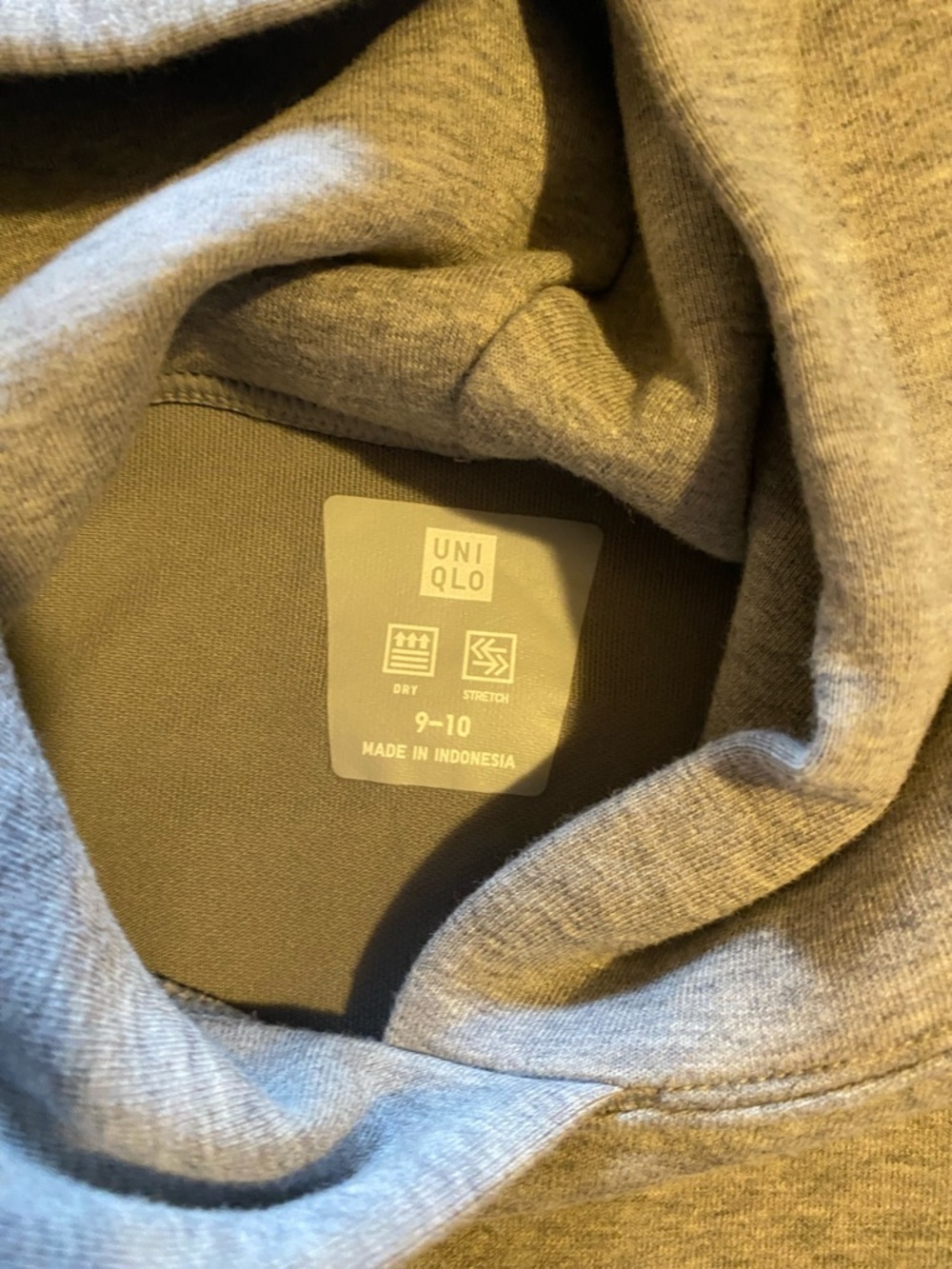 UNIQLO gray hoodie dress girls - Picture 4 of 7